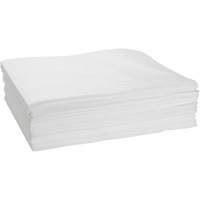Feuilles absorbantes li&eacute;es, Huile seulement, 15" x 19", 10 gal. d'absorption Buying Direct Corp.