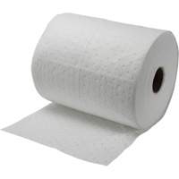 Rouleaux absorbants li&eacute;es, Poids moyen, 150' lo x 15" la, Absorption 10 gal. Buying Direct Corp.