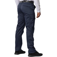 Pantalon cargo Big Flex, Poly-coton/Spandex, Bleu marin, Taille 46, Entrejambe 30 Buying Direct Corp.
