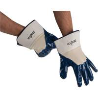 Heavyweight Safety Cuff Gloves, 11/2X-Large, Nitrile Coating, Cotton Shell Buying Direct Corp.
