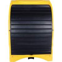 Palette contre les d&eacute;versements &agrave; couvercle dur pour 4 barils, 68,11" lo x 61,61" la x 83,07" h, Capacit&eacute; de charge 1433 lb Buying Direct Corp.