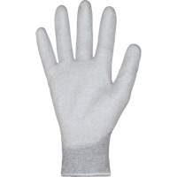 KnitActiv Electrostatic Dissipative Low-Linting White Gloves, 5, Polyurethane Coating, 13 Gauge, Nylon/Cotton Shell Buying Direct Corp.