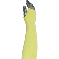 Kut Gard&reg; 2-Ply Cut-Resistant Sleeve with Thumb Hole, Aramid/ATA&reg;, 10", ASTM ANSI Level A6, Yellow Buying Direct Corp.