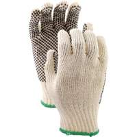 417 PVC Dotted String Knit Gloves, Poly/Cotton, Single Sided, Small Buying Direct Corp.