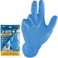 Gants jetables Grippaz, Petit, Nitrile, 8 mils, Sans poudre, Bleu Buying Direct Corp.