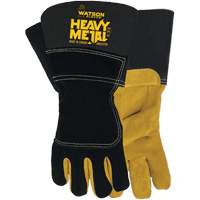 Black Velvet Winter Heavy Metal Welding Gloves, Size Small, Split Elkhide Shell, ASTM ANSI Level A5 Buying Direct Corp.