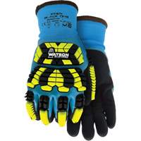 Gants d'hiver antichocs 9393TPR Stealth Black Ops, Petit, Paume en Mousse de latex, Poignet Poignet en tricot Buying Direct Corp.