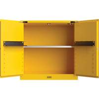 Armoire de s&eacute;curit&eacute; pour produits inflammables Utili-Guard+, 30 gal., 1 Porte(s), 43" La x 44" h x 22" p Buying Direct Corp.