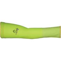 Max Cut Resistant Sleeves - Small, TenActiv, 12", ASTM ANSI Level A9, High Visibility Lime Buying Direct Corp.