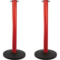 Industrial Stanchion, 37" High, Red Buying Direct Corp.