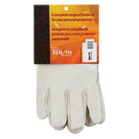 Winter-Lined Driver's Gloves, Medium, Grain Cowhide Palm, Fleece Inner Lining Buying Direct Corp.