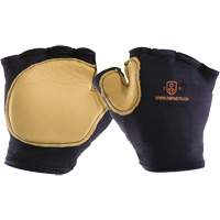 Anti-Impact Tool Grip Fingerless Right-Hand Glove, Size X-Small, Grain Leather Palm Buying Direct Corp.