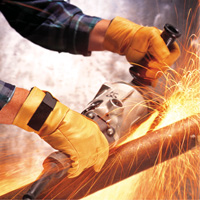 Gants antivibrations Air Glove, Taille T-petit, Paume Cuir fleur Buying Direct Corp.