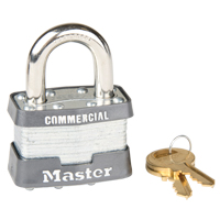 Cadenas &agrave; goupilles, Cl&eacute;s identiques, Acier lamin&eacute;, Largeur de 1-3/4" Buying Direct Corp.