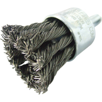 Knotted Wire End Brushes, 1" Dia., 0.020" Wire Dia., 1/4" Shank Buying Direct Corp.