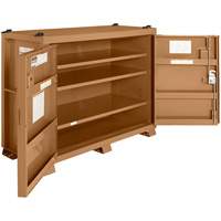 Monster Box Cabinet, Steel, 52 Cubic Feet, Beige Buying Direct Corp.