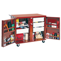 Rolling Work Bench, 49-7/8" W x 40-5/8" H x 26-7/8" D, 24.6 Cubic Feet Capacity Buying Direct Corp.