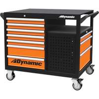 industrial Cart, 2 Tiers, 45" x 40" x 28-3/4" Buying Direct Corp.
