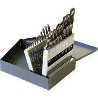 Drill Sets, 19 Pieces, High Speed Steel Buying Direct Corp.