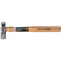 Ball Pein Hammer, 8 oz. Head Weight, Plain Face, Wood Handle Buying Direct Corp.