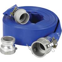 Lay-Flat Discharge Hose Kit for Water Pump, 3" x 600" Buying Direct Corp.