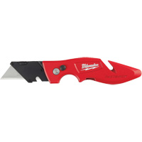 Fastback Flip Utility Knife, 2" Blade, Carbon Steel Blade, Metal Handle Buying Direct Corp.