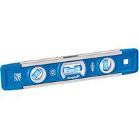 True Blue&reg; Torpedo Level, 9" L, Aluminum, 3 Vials, Magnetic Buying Direct Corp.