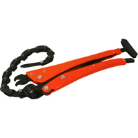 Locking Chain Clamp Pliers, 13" Length, Omnium Grip Buying Direct Corp.