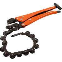 Locking Chain Pipe Cutter Pliers, 12-1/2" Length, Omnium Grip Buying Direct Corp.