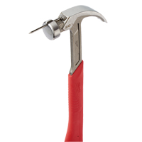 Curved Claw Smooth-Face Hammer, 20 oz., Solid Steel Handle, 14" L Buying Direct Corp.