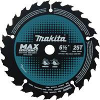 Max-Efficiency Circular Saw Blade, 6-1/2", 25 Teeth, Laminate/Wood Use Buying Direct Corp.