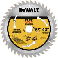 Lame TrackSaw FlexVolt, 6-1/2", 42 dents, Pour Bois Buying Direct Corp.