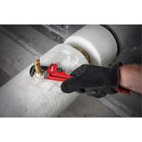 Pipe Wrench, 3/4" Jaw Capacity, 6" Long, Powder Coated Finish Buying Direct Corp.