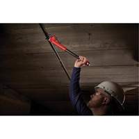 Cheater Adaptable Pipe Wrench, 2-1/2" Jaw Capacity, 18"/24"/10" Long, Powder Coated Finish, Ergonomic Handle Buying Direct Corp.