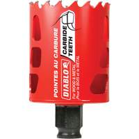 Wood & Metal Hole Saw, 2", 2-3/8" Depth of Cut, Carbide Buying Direct Corp.