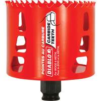 Wood & Metal Hole Saw, 3-1/4", 2-3/8" Depth of Cut, Carbide Buying Direct Corp.