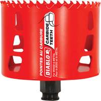 Wood & Metal Hole Saw, 3-5/8", 2-3/8" Depth of Cut, Carbide Buying Direct Corp.