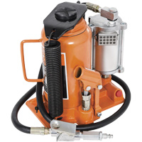 Super Heavy-Duty Bottle Jack, 20 Ton(s), Air Hydraulic, 20" Raised Height Buying Direct Corp.