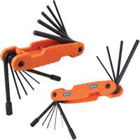 Pro Folding Hex Key Set, 21 Pcs., Metric & Imperial Buying Direct Corp.