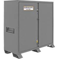 Jobsite Storage Cabinet, Steel, 47.5 Cubic Feet, Grey Buying Direct Corp.