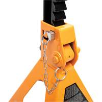 Ratcheting Jack Stand, Locking Pin, 6 tons Capacity, 15-3/4" - 24-1/2" H Buying Direct Corp.