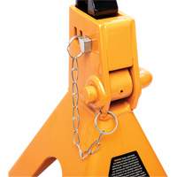Ratcheting Jack Stand, Locking Pin, 3 tons Capacity, 11-3/4" - 17-1/2" H Buying Direct Corp.