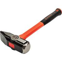 Fiberglass Blacksmith Hammer, 4 lbs Head Weight, 14" L Buying Direct Corp.