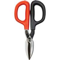 Straight Pattern Tinner Snips, 1-31/50" Cut Length, Straight Cut Buying Direct Corp.