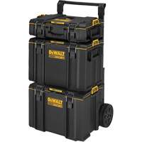 TOUGHSYSTEM&reg; 2.0 Rolling Tower, 24" x 20-2/5" x 34-1/2", Black/Yellow Buying Direct Corp.