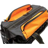 Sac &agrave; outils de 20" pour les professionnels, Nylon, 33 pochettes, Noir/Orange Buying Direct Corp.