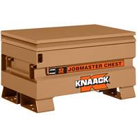 Model 32 Jobsite Chest with Padlock, 32" x 19" x 19", Steel, Tan Buying Direct Corp.