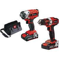 Cordless 1/2” Drill/Driver & 1/4” Impact Kit, Lithium-Ion, 18 V Buying Direct Corp.