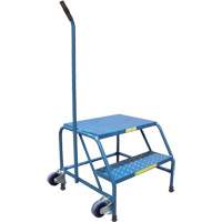 Tilt-N-Roll Step Stands, 2 Step(s), 24" L x 29" W x 19" H, 300 lbs. Capacity Buying Direct Corp.
