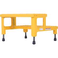 Plate-forme ajustable Step-Mate, 2 marche(s), 23-13/16" la x 22-7/8" lo x 15-1/4" h, Capacit&eacute; 500 lb Buying Direct Corp.
